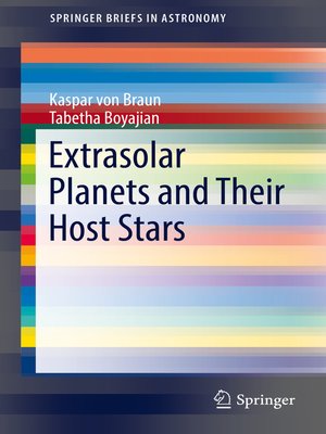 cover image of Extrasolar Planets and Their Host Stars